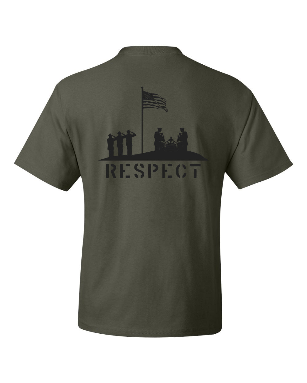 RESPECT Tee - Military Green