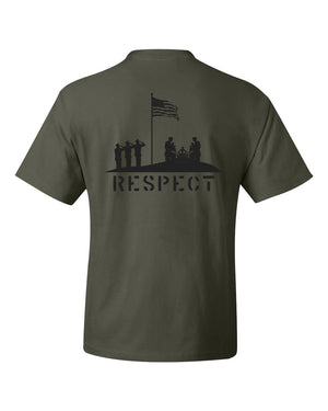 RESPECT Tee - Military Green