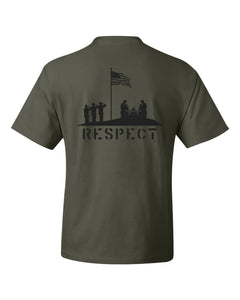 RESPECT Tee - Military Green